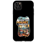 Rooftop Honey Harvest Urban Beekeeping Design Custodia per iPhone 11 Pro Max