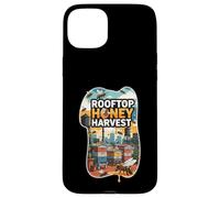 Rooftop Honey Harvest Urban Beekeeping Design Custodia per iPhone 15 Plus