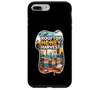 Rooftop Honey Harvest Urban Beekeeping Design Custodia per iPhone 7 Plus/8 Plus