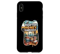 Rooftop Honey Harvest Urban Beekeeping Design Custodia per iPhone XS Max