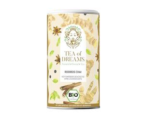Rooibos Chai Tee, tè biologico alle erbe e alle spezie con cannella, zenzero e chiodi di garofano - 90 g