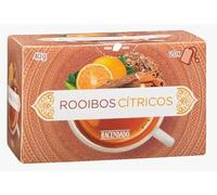 Rooibos Cítricos Infusión, Sabor Naranja y Canela, Sin Cafeína, 20 Bolsitas, 40g, pack 5