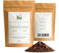 Rooibos Miscela Mango e Rosa Canina - Foglie Sfuse - Senza Caffeina | infuso fruttato con note dolci tropicali ideale servito caldo o freddo con ghiaccio