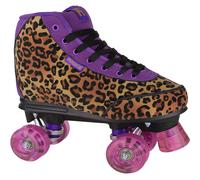 Rookie Harmony V2 Damen Pattini Quad Retro Leopardo 58Mm/80A