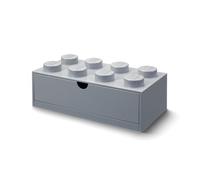 Room Copenhagen- Cassetto da scrivania Lego 8, Grigio, Colore Bottoni, 40211740