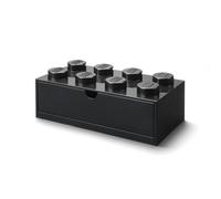 Room Copenhagen- Cassetto da scrivania Lego 8, Nero, Colore Bottoni, 40211733