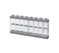 Room Copenhagen Espositore per 16 Minifigures LEGO, contenitore impilabile da parete o scrivania, Grigio, Grande