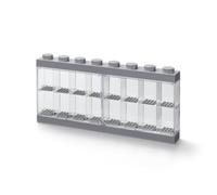 Room Copenhagen Espositore per 16 Minifigures LEGO, contenitore impilabile da parete o scrivania, Grigio, Grande