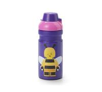 Room Copenhagen LEGO Borraccia - 390 ml - divertente e pratica borraccia per bambini con tappo coperto, borraccia sportiva, viola