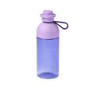 Room Copenhagen Lego, Trasparente per Acqua/Bottiglia per idratazione, 500 ml, riempibile con Ghiaccio, Viola, Lavanda, Piccolo