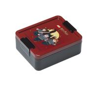 Room Copenhagen LEGO Lunch Box con Scomparti | Contenitore per Alimenti Resistente e Divertente | Ideale per Scuola, Snack e Viaggi | Lavabile in Lavastoviglie, rosso & grigio