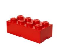 Room Copenhagen Lego-Scatola portaoggetti, Rosso Acceso, L