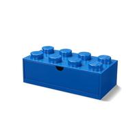 Room Copenhagen LEGO Cassetto da scrivania impilabile con 8 manopole, in blu