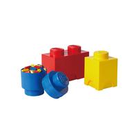 Room Copenhagen LEGO Storage Brick Multipack - Includes 3 Stackable B