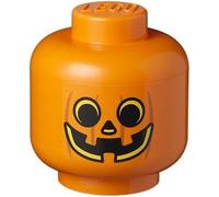 Room Copenhagen LEGO Storage HEAD"Kuerbis" mini orange/black 40330814