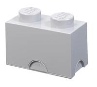 Room Copenhagen Mattoncino-Contenitore Lego a 2 Bottoncini, Contenitore impilabile, 2,6 Litri