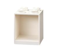 Room Copenhagen Mensola mattoncini LEGO 4 manopole, Bianco, 4 Bottoni