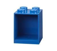 Room Copenhagen Mensola mattoncini Lego 4 manopole, Blu, 4 Bottoni