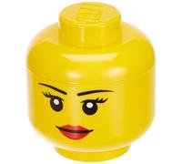 Room Copenhagen Testa stoccaggio Mini Lego, Ragazza, Giallo, one size Ragazza Mi