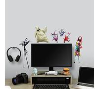 ROOM MATES RMK3766SCS - Adesivo da parete con scritta "The Nightmare Before Christmas", colore: Nero, Arancione, Rosso, Bianco, Viola