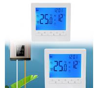 Room Termostato Controller con Fili Batteria Tipo Digitale Gas Caldaia