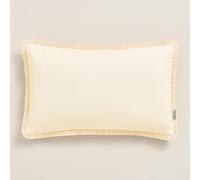 ROOM99 Boca Chica 30 x 50 cm federa decorativa per cuscino, cuscino decorativo decorativo per camera da letto, soggiorno, boho cotone crema
