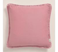 ROOM99 Boca Chica 40 x 40 cm federa decorativa per cuscino, cuscino decorativo decorativo per camera da letto, soggiorno, boho cotone rosa