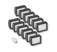 Roomba Filters 12 Pack, High Efficiency Capture Fine Dust and Dirts, Compatible with iRobot E I J Series Vacuum Cleaners, Optimal Performance and