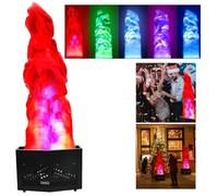 ROOMEDAL 1,5 m RGB Falso Fuoco Fiamma Luce con 36 LED 3-in-1 DMX Creativo Artificiale Simulato Fuoco Atmosfera Lampada per Stage DJ Party Illuminazione Halloween Nightclub Campfire Party