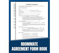 Roommate Agreement Book: 50 Ready-to-Use Forms for Setting House Rules | 8.5 x 11 inches.