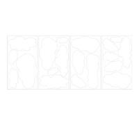 RoomMates 54189 nuvole Bianco