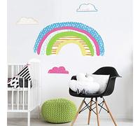 RoomMates - Adesivi da parete giganti con motivo arcobaleno
