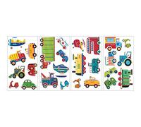 ROOMMATES Adesivi da Parete Macchine