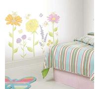 RoomMates - Decorazioni adesive per parete, motivo: fiori