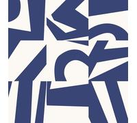 RoomMates Emily Rayna - Carta da parati adesiva "Inside the Box", colore: Blu