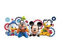 RoomMates RMK2561GM Topolino e gli amici Topolino Clubhouse Capperi Peel and Stick Adesivi murali giganti, 101,6 cm L x 45,7 cm W