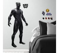 RoomMates RMK3805GM Black Panther Movie Adesivi murali giganti 58,3 x 131 cm