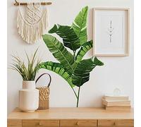 RoomMates RMK4017GM - Adesivi murali giganti a forma di foglia di banano, verde