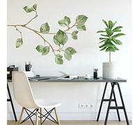 RoomMates RMK4080GM - Adesivi murali giganti con ramoscello di foglie