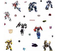 RoomMates RMK4231SCS Transformers All Time Favorites - Adesivi da parete, colore: blu, rosso, giallo