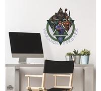 ROOMMATES RMK5280GM Wakanda Forever Giant - Adesivi da parete da staccare e incollare, colore: verde, viola, nero