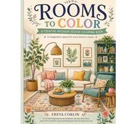 Rooms to Color: A creative interior design coloring book