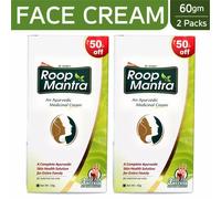 Roop Mantra Crema Ayurvedica per Uomo e Donna, 60g (Confezione da 2) Consegna...