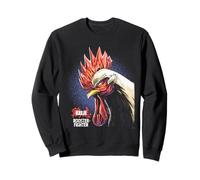 Rooster Fighter Keiji Jumbo Portrait with Logo Anime Felpa