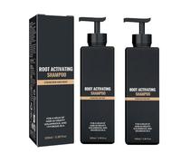 Root Activator Shampoo,Shampoo Anticaduta Uomo Donna,Radici dei Capelli Lisce e Lucide Forti, Adatte Sia Agli Uomini che Alle Donne 100ML*2PC