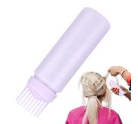 Root Comb Applicator Bottle - Comb Bottle Applicator | Root Comb Applicator Bottle for Hair Oil | Scalp Comb Bottle | Hair Oil Bottle with Comb | Hair Coloring Bottle Applicator for Barber Shop