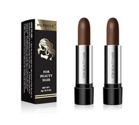 Root Cover up Stick, Stick ombra per capelli multiuso, Stick per ritocco radice capelli, Copertura istantanea dei capelli bianchi, per le donne e gli uomini (2PCS-marrone scuro)