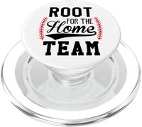 Root for the Home Team Baseball Mom Funny Baseball Game Day PopSockets PopGrip per MagSafe