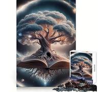 Root in The Book - Puzzle da 1000 pezzi per ragazzi - Gioco di logica per tutta la famiglia - Bordo trasparente - Una calda sorpresa (38x52cm)