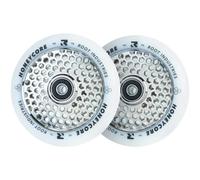 Root Industries Root Honeycore Bianco 110mm Ruote Monopattino Pacco da 2 (110mm - Mirror)